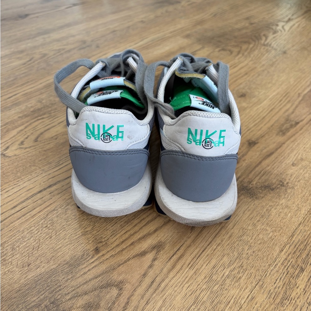 NIKE x sacai x clot x LDWaffle kiss of death 2 grey size 9.5 - Picture 4 of 7